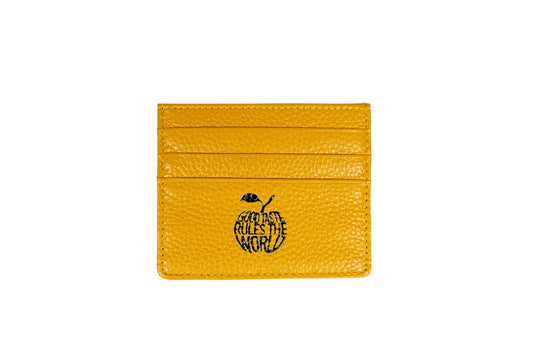 Canary Yellow Card Holder