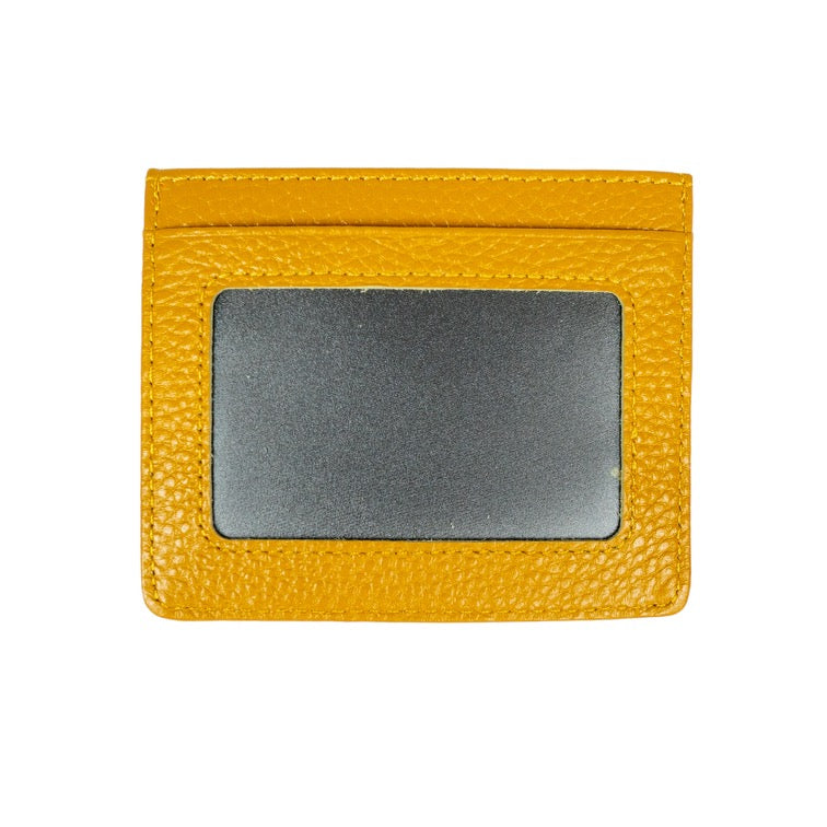 Canary Yellow Card Holder